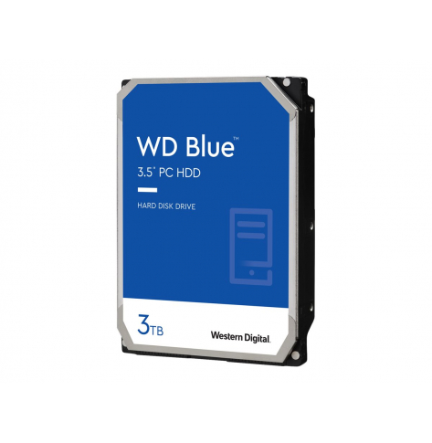 Dysk WD Blue 3TB SATA 6Gb/s HDD internal 3.5inch serial ATA 256MB cache 5400 RPM RoHS compliant Bulk