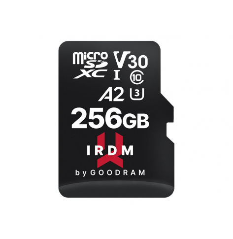 Karta pamięci GOODRAM IRDM 256GB UHS I U3 A2 + Adapter