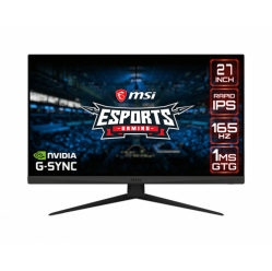 Monitor MSI Optix G273QF 27 IPS Flat 165hz 1ms 2xHDMI DP Black 3y