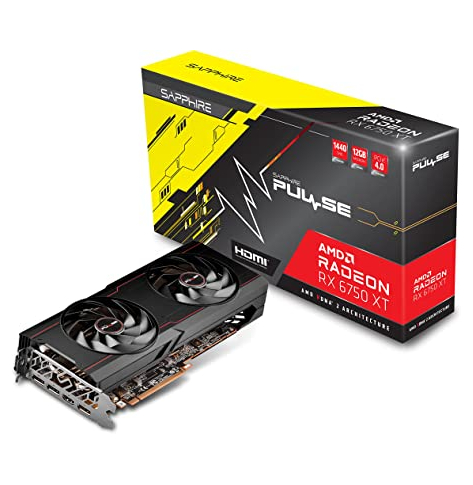 Karta graficzna SAPPHIRE PULSE AMD RADEON RX 6750 XT GAMING OC 12GB GDDR6 HDMI TRIPLE DP