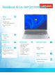 Laptop LENOVO ThinkBook 16 G4+ IAP 16 FHD+ i7-1255U 16GB 512GB SSD BK W11P Arctic Grey