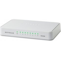 Switch niezarządzalny Netgear GS208-100PES 8-Portów Gigabit