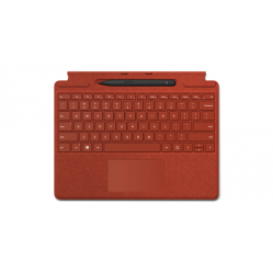 Klawiatura Microsoft Surface Pro Signature Type Cover + piórko Slim Pen 2 Poppy Red