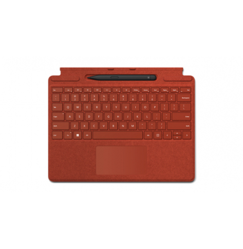 Klawiatura Microsoft Surface Pro Signature Type Cover + piórko Slim Pen 2 Poppy Red