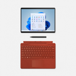 Klawiatura Microsoft Surface Pro Signature Type Cover + piórko Slim Pen 2 Poppy Red