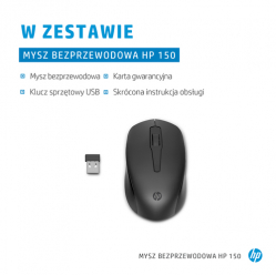 Mysz bezprzewodowa HP 150