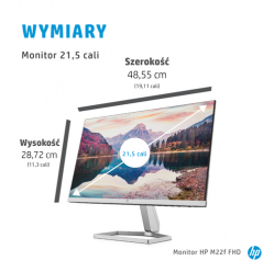 Monitor HP M22f FHD IPS 75Hz 5ms