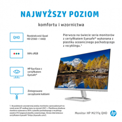 Monitor HP M27fq QHD IPS 5ms