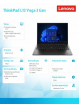 Laptop Lenovo ThinkPad L13 Yoga G3 13.3 WUXGA Touch i5-1235U 16GB 512GB LTE FPR vPro W11Pro 1YR Premier Support + 3YRS OS 