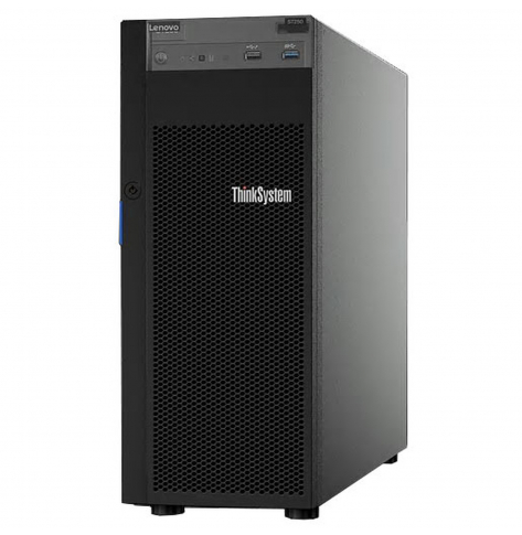 Serwer Lenovo ThinkSystem ST250 V2  Xeon E-2334 3.4GHz 16GB  550W XCC Enterprise 