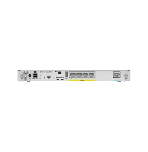 Router CISCO ISR1100 SERIES ROUTER 4 ETH LAN/WAN PORTS 4G RAM