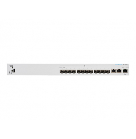 Switch zarządzalny Cisco Business 350-12XS 10 portów SFP+ 10 Gb 2 porty combo 10 Gigabit SFP+/RJ-45