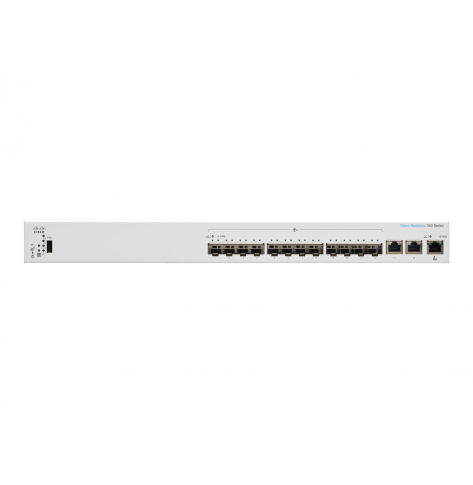 Switch zarządzalny Cisco Business 350-12XS 10 portów SFP+ 10 Gb 2 porty combo 10 Gigabit SFP+/RJ-45
