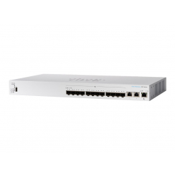 Switch zarządzalny Cisco Business 350-12XS 10 portów SFP+ 10 Gb 2 porty combo 10 Gigabit SFP+/RJ-45