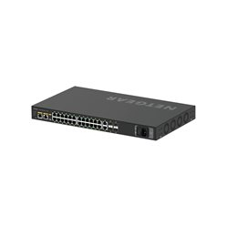 Switch zarządzalny NETGEAR AV Line M4250-26G4F-PoE+ 24-porty 10/100/1000 (PoE+) 2 porty 10/100/1000 4 porty 1000Base-X SFP