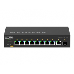 Switch zarządzalny NETGEAR 10PT M4250-9G1F-POE+ 10-portów - 8 portów10/100/1000 (PoE+) 1 port 10/100/1000 1 port Gigabit SFP