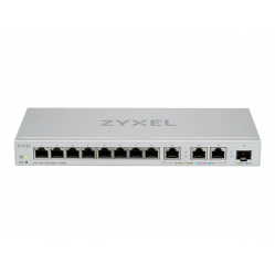 Switch smart zarządzalny ZYXEL XGS1250-12 12-portów - 8 portów 10/100/1000 3 porty 100/1000/2.5G/5G/10GBase-T 1 port SFP+