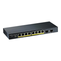 Switch smart ZYXEL GS1900-10HP v2 8-portów 10/100/1000 (PoE+) 2 porty Gigabit SFP