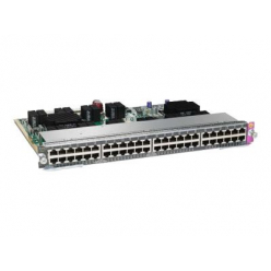 Moduł plug-in Cisco Catalyst 4500E 48-portów PoE+ 802.3at 10/100/1000 RJ45