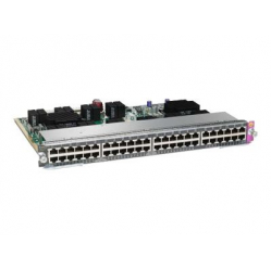 Moduł plug-in Cisco Catalyst 4500E 48-portów PoE+ 802.3at 10/100/1000 RJ45