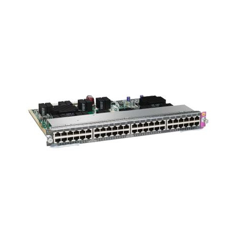 Moduł plug-in Cisco Catalyst 4500E 48-portów PoE+ 802.3at 10/100/1000 RJ45