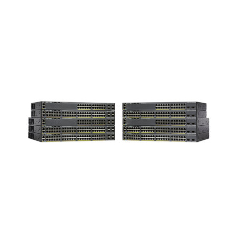 Switch wieżowy Cisco Catalyst WS-C2960XR-24PD-I 24-porty PoE+ SFP+