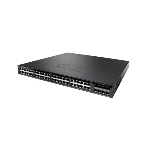 Switch wieżowy Cisco Catalyst 3650 48-portów 10/100/1000 4 porty 10 Gigabit SFP+