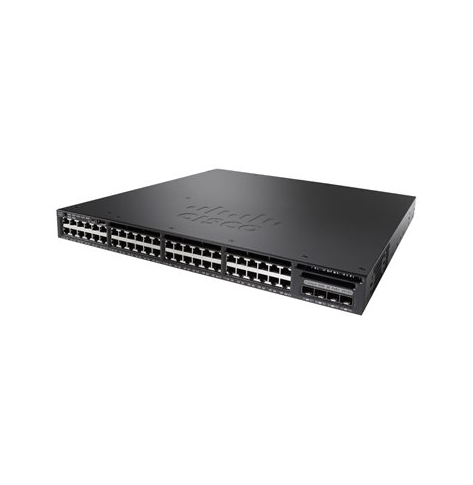 Switch wieżowy Cisco Catalyst WS-C3650-48PQ-L 48-portów PoE+ SFP+