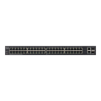Switch Cisco SF220-48P-K9-EU 48-portów 10/100 (PoE) 2 zestawy Gigabit SFP