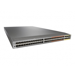 Switch Cisco NexusN5K-C5672UP 32 porty 1 Gigabit/ 10 Gigabit SFP+ 16 portów combo 1 Gigabit/ 10 Gb Ethernet/2/4/ Kanał światłowodowy 8 Gb/ FCoE SFP+ 6 portów Ethernet 40 Gb/ FCoE QSFP+ (zgodność z kablami typu breakout)