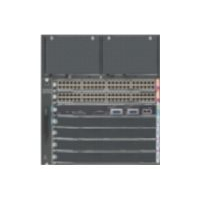 Switch Cisco WS-C4507RE+96V+ Catalyst 4507R+E z 2 x WS-X4648-RJ45V+E Sup7L-E 96-portów 10/100/1000 (PoE) 2 porty Gigabit SFP 2 porty combo SFP/SFP+