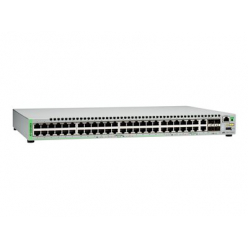 ALLIED Gigabit Ethernet Managed switch with 48 ports 10/100/1000T ports 2 SFP/Copper combo ports 2 SFP/SFP+ uplink slots single