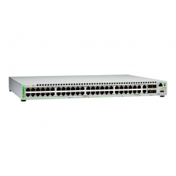 Switch Allied AT-GS948MPX 48 x 10/100/1000 (PoE+) 2 x zestaw Gigabit SFP 2 x 10 Gigabit SFP+