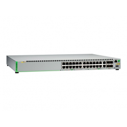 Switch zarządzalny Allied 24 x 10/100/1000 (PoE+) 2 x zestaw Gigabit SFP 2 x 10 Gigabit SFP+