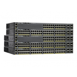 Switch wieżowy Cisco Catalyst WS-C2960X48FPSL-RF 48-portów PoE+ SFP