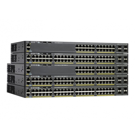 Switch wieżowy Cisco Catalyst WS-C2960X48LPDL-RF 48-portów PoE+ SFP+ Remanufactured - Refurbished