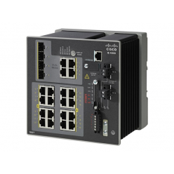 Switch Cisco IE-4000-8GT8GP4G-E 8 portów 10/100/1000 8 portów 10/100/1000 (PoE+) 4 zestawy Gigabit SFP