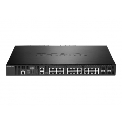 Switch wieżowy DLINK 24-porty - 20 portów 10GBase-T 4 porty combo 10 Gigabit SFP+