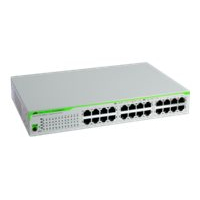 Switch niezarządzalny Allied AT-GS910/24-50 24 porty 10/100/1000TX with internal power supply EU Power Adapter