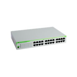 ALLIED 24 port 10/100/1000TX unmanaged switch with internal power supply EU Power Adapter