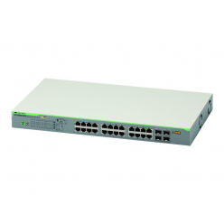 Switch Allied 24 porty 10/100/1000 (PoE+), 4 porty Gigabit SFP