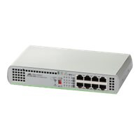 Switch niezarządzalny Allied AT-GS910/8E-50 8 portów 1000Base-T RJ-45