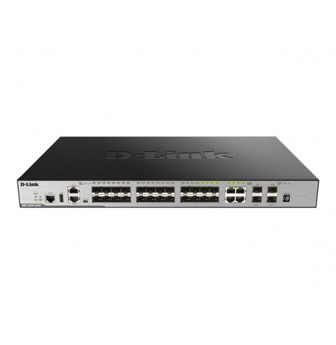 Switch wieżowy DLINK 52-porty - 44 portów 10/100/1000 4 zestawy Gigabit SFP 4 porty 10 Gigabit SFP+