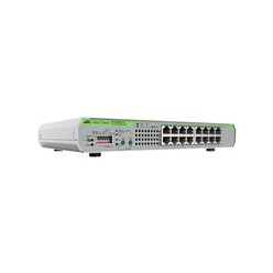 ALLIED 16x 10/100/1000T unmanaged switch with internal PSU EU Power Cord Configurable with DIP Switch