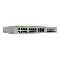 Switch Allied AT-GS970M/28-50 24 porty 1000Base-T RJ-45 4 porty 1000Base-X SFP uplink konsola RJ-45 Copper Fixed one AC power supply