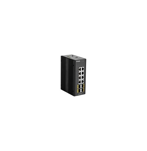 Switch zarządzalny DLINK 12-portów - 8 portów 10/100/1000 4 porty 100/1000 SFP