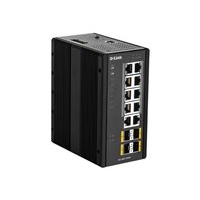 Switch DLINK DIS-300G-14PSW 12-portów - 8 portów 10/100/1000 (PoE+) 2 porty 10/100/1000 2 porty 100/1000 SFP