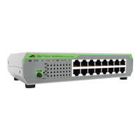 Switch niezarządzalny Allied AT-FS710/16-50 16 portów 10/100TX with internal PSU EU Power Cord
