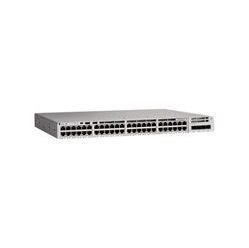 Switch wieżowy Cisco C9200L 12 x 100/1000/2.5G/5G/10GBase-T 36 x 10/100/1000 (PoE+) 4 x 10 Gigabajtów SFP+ Wymagane licencje DNA