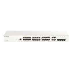 Switch Smart Managed D-LINK Nuclias 28-portów - 24 porty 10/100/1000 4 zestawy SFP